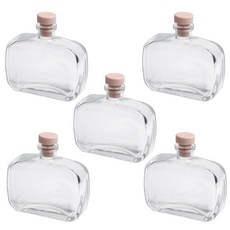 캔들 디퓨저 용기 고급 유리병 화병, 베니스 100ml 5개, 디퓨저용기