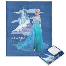 Nickelodeon Paw Patrol 라이선스 마샬 파이어드 업 아동용 사이즈 실크 터치 담요 경량 101.6 x 127cm(40 50인치) 182938, 아이스 매직