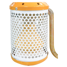 爬蟲類陶瓷保溫燈組，無光加熱，金屬防咬，寵物保暖燈，適用於小型動物, 圓弧陶瓷保溫燈組 100W, 1套