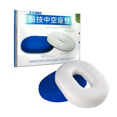 醫技 中空座墊 EG-2211 圓形座墊 EG-2222 橢圓形座墊 EG-2233 正方形座墊 PU材質, 橢圓/EG-2222
