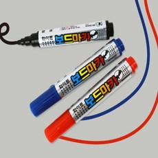 보드마카단색 수성매직 보드마카펜, 흑색, 흑색, 1개