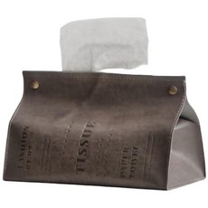 北歐風皮革紙巾盒, TISSUE