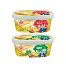 오뚜기 마아가린 200gx2개(옥수수마아가린1개+식물성마아가린1개), 1세트, 200g