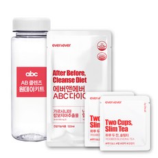 abc다이어트 AB 클렌즈 비움 다이어트 원데이 풀세트 (ABC다이어트+티+보틀), 1개