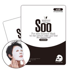 청정미인 수 남성용 마스크팩, 23g, 10개