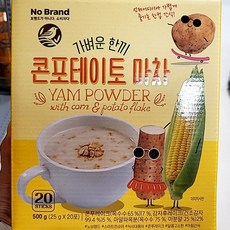 담터에프앤비 가벼운 한끼 콘포테이토마차, 500g, 1개