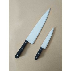 가짜칼 강도 조폭 주방칼 영화 소품 촬영 스토커 연습, 1개, 대형 조리도 43cm B