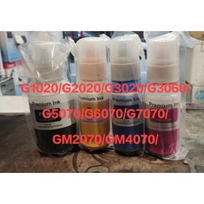 CANON GI-71 GI-70 適用 G1020/G2020/G3020/G3060/GM 2070/4070 噴墨墨水, 1個, 100cc尖嘴瓶 3個