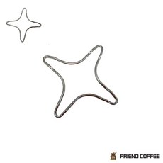 팔땨 모카포트 전용 사각 사발이 받침용 커피추출용품 받침대받침