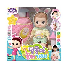 토이트론 달님이 달콩아 어부바하고 놀러가자, 혼합색상, 1개