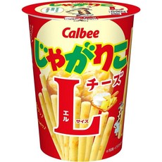 Calbee 가루비 자가리코 치즈맛 L사이즈 66g x 12개, 1개