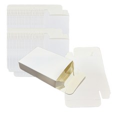 SANS 종이 카드 사각 케이스 무지 상자 박스 9x5.8cm [미니 포장 선물 데코 종이상자], 30개