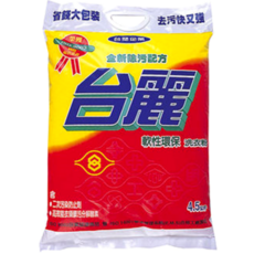 台塑 台麗洗衣粉 4.5kg - 深層潔淨 去除異味 低泡沫易沖洗 全家適用, 1個