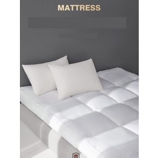 두꺼운 토퍼 매트리스 기숙사 1인용 메모리폼 바닥 토퍼, 6. 핑크 5cm, 0.9x1.9m