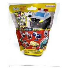 BANDAI NAMCO 沐浴球 附玩具 警車 玩具車 泡澡球, 75g, 1個