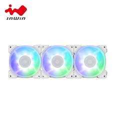 InWin 迎廣 LYNX LN120P 白色 ARGB 風扇 3顆裝, 1個