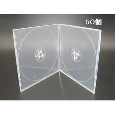 【臺灣製造】50個雙片裝5mm摔不破PP霧透光碟盒(12公分光碟片適用)CD盒/DVD盒/光碟盒/CD殼, 1個