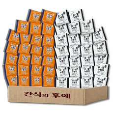 찹쌀 누룽지 과자 쌀과자 스위트+무가당 혼합구성, 25g, 50개