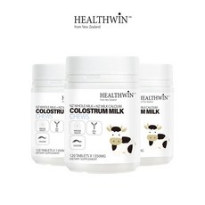 헬스윈 뉴질랜드 초유 츄어블타블렛 1350mg 120정x3통, 헬스윈 뉴질랜드 초유 츄어블타블렛 1350mg 120정