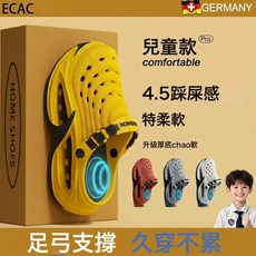 足弓支撐兒童洞洞鞋男童2026新款夏季外穿青少年涼鞋防滑男孩拖鞋