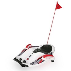 전동카트 범퍼카 보드 블랙 놀이기구 장난감, 단일 드라이브, 화이트 501, 1개