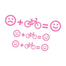 맞춤형 사이클 프레임 전송 도로 자전거와 호환되는 영구 스크래치 방지 레코드 전송, Pink, 1개