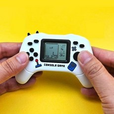 씨엘유비 레트로 미니오락기 키링 테트리스 콘솔게임기, 랜덤 발송