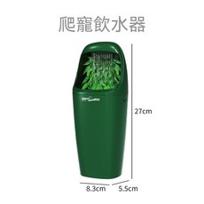 REPTI-ZOO 爬蟲飲水器, 1個, 循環泉水器800ml+贈變壓器
