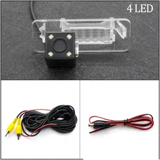 Smart Fortwo W450 1999-2014 용 차량 후면보기 카메라 EQ 자동차 백업 반전 모니터, 01 4 LED Camera