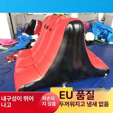 물놀이 경주 벌룬 제품 에어바운스 운동회 장애물 징검다리 팽창식 점프, 1개, 작은 등반 1.5x1.2m
