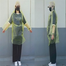 우비 휴대용 비옷 일회용비옷