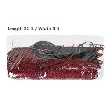 Aoneky 휴대용 야외 배구 네트 9.1m(32피트) x 91.4cm(3피트) 비치 풀 네트, Aoneky 휴대용 야외 배구 네트, 9.1m(32피트