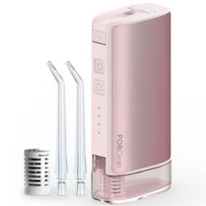 PORClean 寶可齡 THIN601 隨身型抗菌沖牙機 櫻花粉 便攜式口腔清潔