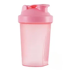 1pc 휴대용 단백질 셰이커 피트니스 병 피트니스 매니아를위한 와이어 휘핑 볼 포함 야외 체육관에 적합한, 01 400-600ml, 12 pink-400ml