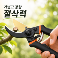 루움 정밀커팅 편한그립 SK5 전지가위, 1개
