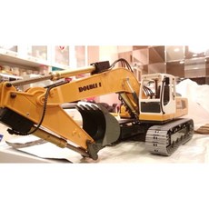 DOUBLE E 17通道 遙控 怪手 搖控 挖土機 改 螺桿 改中臂角度套裝 可選配原廠搖控 (六動 或 九動遙控器), 1個, 3臂螺桿