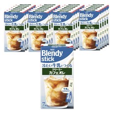 AGF Blendy 冰牛奶咖啡歐蕾即溶式沖泡粉, 24個, 7入, 6.5g