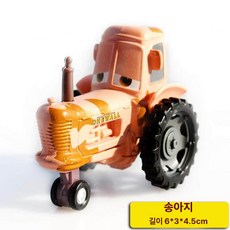 대형 합금 원격 조종 자동차 어린이 캐릭터 레이싱 장난감 선물, 1개, 리틀 불