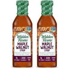 Walden Farms 월든팜스 메이플 월넛 시럽 미국직배송 355ml 2병, 메이플 월넛 시럽 355ml 2개