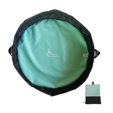 1 조각 비치 보관 가방 보터 방수 가방 매트 변경 남성용 매트 가방 변경, 옥스포드 천, 하늘색