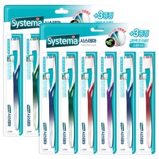 LION 獅王 細潔 牙刷組, 6件, 2個