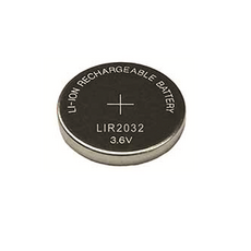 EEMB LIR2032 3.6V 리튬이온 코인충전지 충전배터리, 1개, 1개입