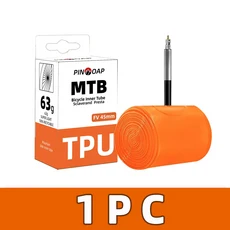 1/2/5개 TPU 초경량 MTB 산악 자전거 이너 튜브 MTB 26/27.5/29 타이어 메탈 밸브 자전거 액세서리 펑크 방, 01 1.5-1.75", 01 MTB 27.5, 01 1pc