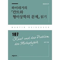 하이데거의 칸트와 형이상학의 문제 읽기(세창명저산책 107), 설민