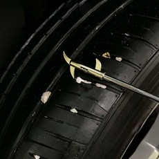 타이어 돌 이물질제거 갈고리 청소 후크 십자드라이버re_7+8OWy