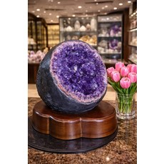 紫水晶球擺件, 紫水晶