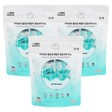 아이보브 프리미엄 코튼블랑 올인원 패밀리 캡슐세제, 30개입, 3개