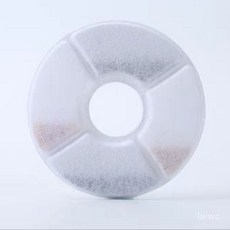 廠家直發廠家直供寵物用品飲水機過濾芯貓狗餵水器配件過濾棉網片濾芯棉 AUQI, 1個, 白色,1片散裝