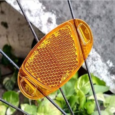 온지니 자전거바퀴 반사판 자전거야광, 백색, 1개, 백색