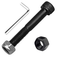 [ 1141827 ] OTFAITP 프로 스쿠터 액슬 M8 8mm X 28mm-130mm 다양한 사이즈 12.9 등급 탄소강 전면 후면 휠 프리스타일 그라인드용